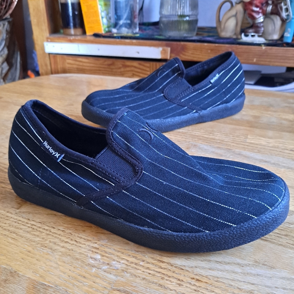 Hurley striped Slip on Loafers